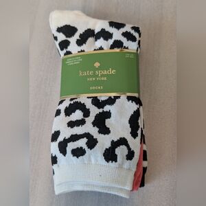 Kate Spade Black and White Patterned Socks - 3 Pairs